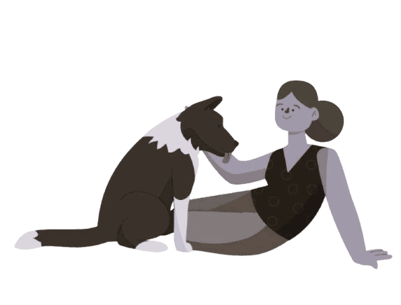 black-dog-and-girl-icon
